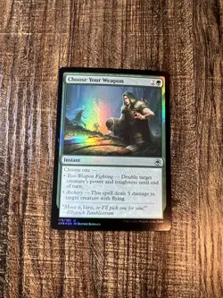 Choose Your Weapon - Foil x1 - Adventures in the Forgotten Realms - NM-Mint, Eng - Image 1