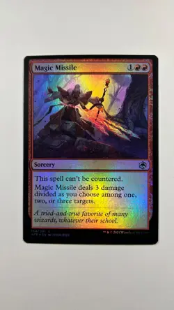 MTG Adventures in the Forgotten Realms Magic Missile Foil 154/281 - Image 1