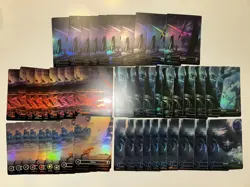MTG Edge of Eternities EOE BORDERLESS FOIL x50 Full Art Set of 10 each NM - Image 1