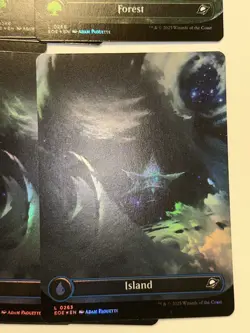 MTG Edge of Eternities EOE BORDERLESS FOIL x50 Full Art Set of 10 each NM - Image 4