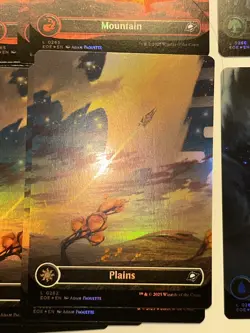 MTG Edge of Eternities EOE BORDERLESS FOIL x50 Full Art Set of 10 each NM - Image 5