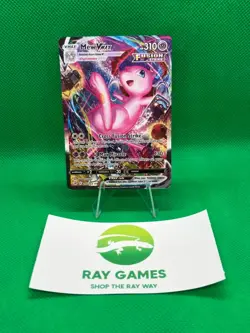 Pokemon TCG Mew VMAX 269/264 Fusion Strike Alternate Art Holo Full Art MP - Image 1