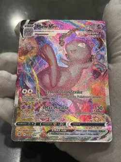 Pokemon TCG Mew VMAX 269/264 Fusion Strike Alternate Art Holo Full Art MP - Image 4