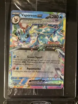 Eeveelutions Ex - SEALED Prismatic Evolutions Stamp Collection - Pokemon TCG - Image 2