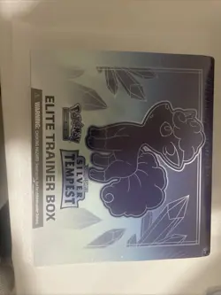 Pokemon Tcg Sword And Shield Silver Tempest Etb Sealed - Image 1
