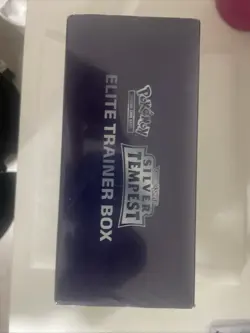 Pokemon Tcg Sword And Shield Silver Tempest Etb Sealed - Image 5