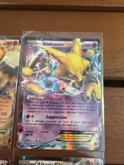 Alakazam EX 25/124 LP/NM XY Fates Collide Holo Lot Pokemon Audino Altaria Regi - Image 2