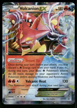 Volcanion EX XY173 Promo Holo NM Pokemon XY Promos - Image 1