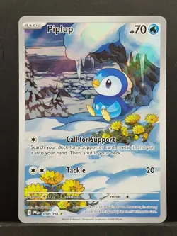 Pokemon TCG Piplup 098/094 Full art - Phantasmal Flames - English - Near Mint - Image 1