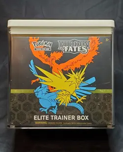 Pokemon TCG Hidden Fates Elite Trainer Box Sealed with Case 820650804731 - Image 1