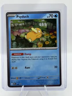 Pokemon Psyduck 007 Me: Mega Evolution Promo Holo - Image 1