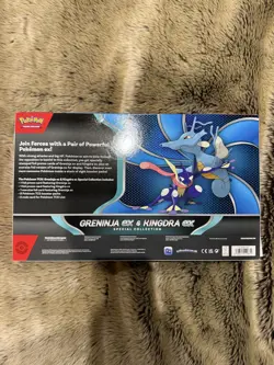Pokemon Greninja Kingdra ex Special Collection SEALED 8 Booster Packs - Image 2