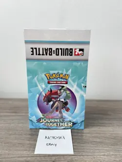 SEALED Pokemon TCG Journey Together Build & Battle Display Case ✅SHIPS IN 1 DAY✅ - Image 1