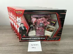 NEW CASE Pokemon Team Rocket's Mewtwo EX Box Destined Rivals ✅SHIPS IN 1 DAY✅ - Image 2