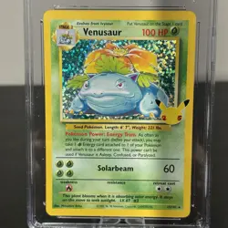 2021 POKEMON CELEBRATIONS CLASSIC HOLO #15/102 VENUSAUR CGC 10 GEM MINT - Image 2