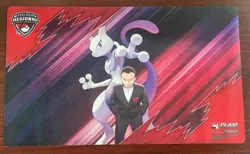 Pokemon Team Rocket’s Mewtwo 2025 Regional Championship Playmat Destined Rivals - Image 1