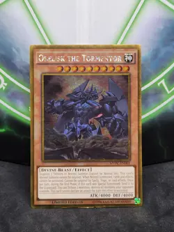 Yugioh Obelisk The Tormentor MVPC-EN001 Gold Rare NM - Image 1