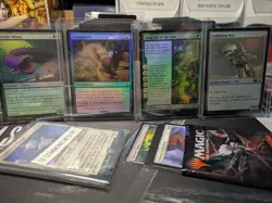 24 MAGIC THE GATHERING Mixed Card Lot, 4 Foil Uncommons & 20 Commons (FF & DnD) - Image 1