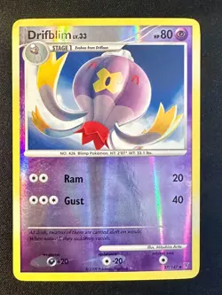Drifblim 57/147 2009 Supreme Victors Set Pokemon Card Reverse Holo - Mp - Image 1