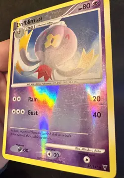 Drifblim 57/147 2009 Supreme Victors Set Pokemon Card Reverse Holo - Mp - Image 2