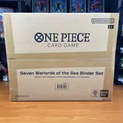One Piece Card Game Seven Warlords of the Sea Binder Set English, New Sealed - Image 1