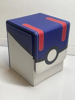 Ultra Pro Pokemon Great Ball Deck Box Magnetic Case Stores 100 Cards NEW - Image 1