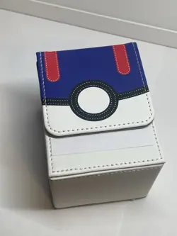 Ultra Pro Pokemon Great Ball Deck Box Magnetic Case Stores 100 Cards NEW - Image 4