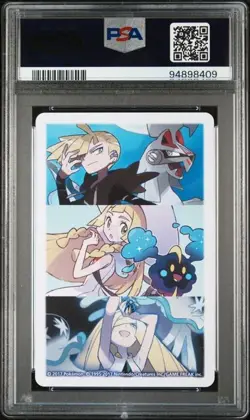 Pokemon PSA 10 Lillie & Solgaleo King of Clubs Playing Cards 2017 Japanese - Image 3