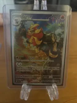 Pokemon TCG Pyroar Card Sv02: Paldea Evolved, Illustration Rare, 200/193 - Image 2