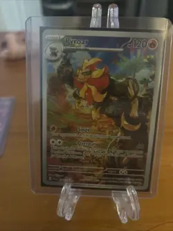 Pokemon TCG Pyroar Card Sv02: Paldea Evolved, Illustration Rare, 200/193 - Image 3