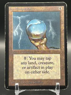Magic the Gathering ICY MANIPULATOR Alpha MTG - Image 1