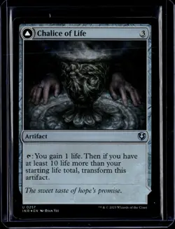 Chalice Of Life - 257 - Foil - INR - NM - MTG Magic the Gathering - Image 1