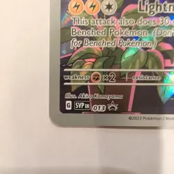 Pokemon TCG Miraidon Svp Black Star Promo SVP013 Holo - Image 4