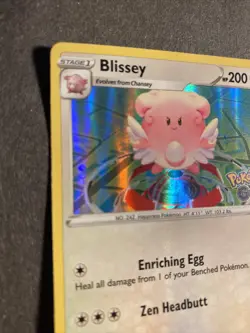 2022 Pokemon Go Set Nintendo Blissey Holo Holographic Card 52 /78 03 - Image 2