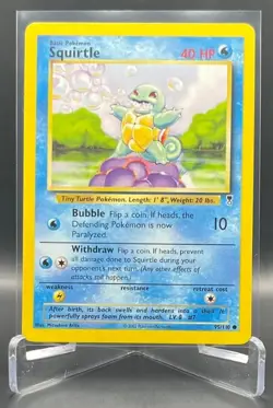 Pokemon TCG Legendary Collection SQUIRTLE Regular, Common - 95/110 - Image 1