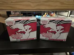 POKEMON TCG Scarlet & Violet White Flare Elite Trainer Box Sealed Lot Of 2 - Image 1