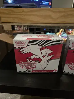 POKEMON TCG Scarlet & Violet White Flare Elite Trainer Box Sealed Lot Of 2 - Image 2