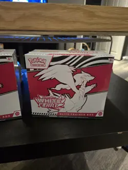 POKEMON TCG Scarlet & Violet White Flare Elite Trainer Box Sealed Lot Of 2 - Image 3