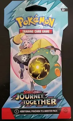 Journey Together Sleeved Booster Pack SEALED NEW Pokemon TCG - Image 1