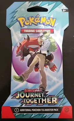 Journey Together Sleeved Booster Pack SEALED NEW Pokemon TCG - Image 1