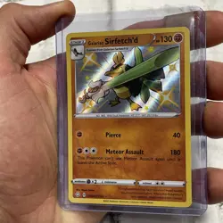 Pokemon TCG Galarian Sirfetch'd SV064/SV122 Shining Fates Shiny Vault NM Pokemon - Image 2