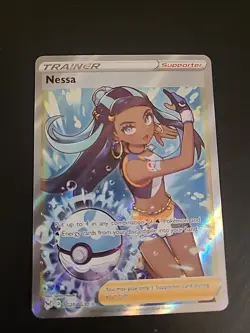 Nessa TG27/TG30 - Full Art Trainer Gallery Ultra Rare - Pokemon Lost Origin NM - Image 1
