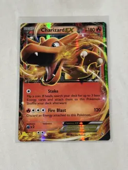 Charizard EX 11/106 Ultra Rare Holo 2014 XY Flashfire Pokemon NM - Image 1