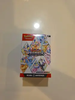 Pokemon TCG Scarlet & Violet Prismatic Evolutions Booster Bundle Factory Sealed - Image 1