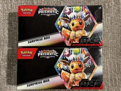 Pokemon TCG: Scarlet & Violet Prismatic Evolutions Surprise Box Sealed Lot Of 2 - Image 1