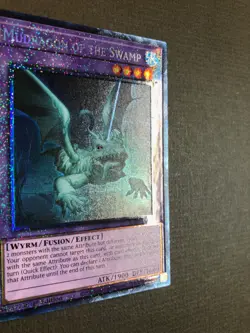 Yugioh - Mudragon of the Swamp RA01-EN028 Secret Rare 1st Ed 2020 NM PF - Image 2