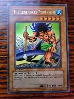 MP - Yu-Gi-Oh! TCG The Legendary Fisherman Pharaoh's Servant PSV-076 1st Edition - Image 1