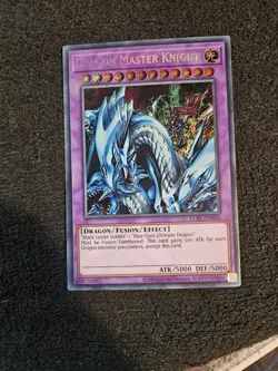 Dragon Master Knight LCKC-EN065 Unlimited Edition Secret Rare Yu-Gi-Oh! - Image 1