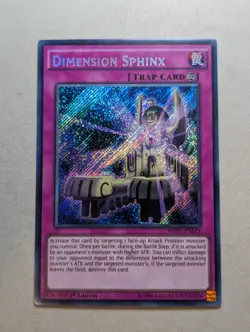 Yu-Gi-Oh! - Dimension Sphinx - MVP1-ENS23 - Secret Rare - 1st Edition - Image 1