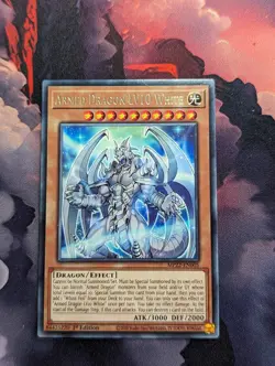 YuGiOh - Armed Dragon LV10 White [MP22-EN005] Rare NM 1st Edition - Image 1
